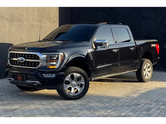 FORD F-150 5.0 V8 GASOLINA CD PLATINUM FX4 AUTOMÁTICO